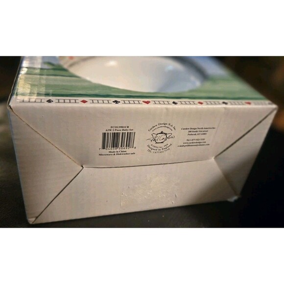 Alice In Wonderland Café Paul Cardew Tea Party Cup & Saucer Set With Box CHIPPED - Picture 5 of 16